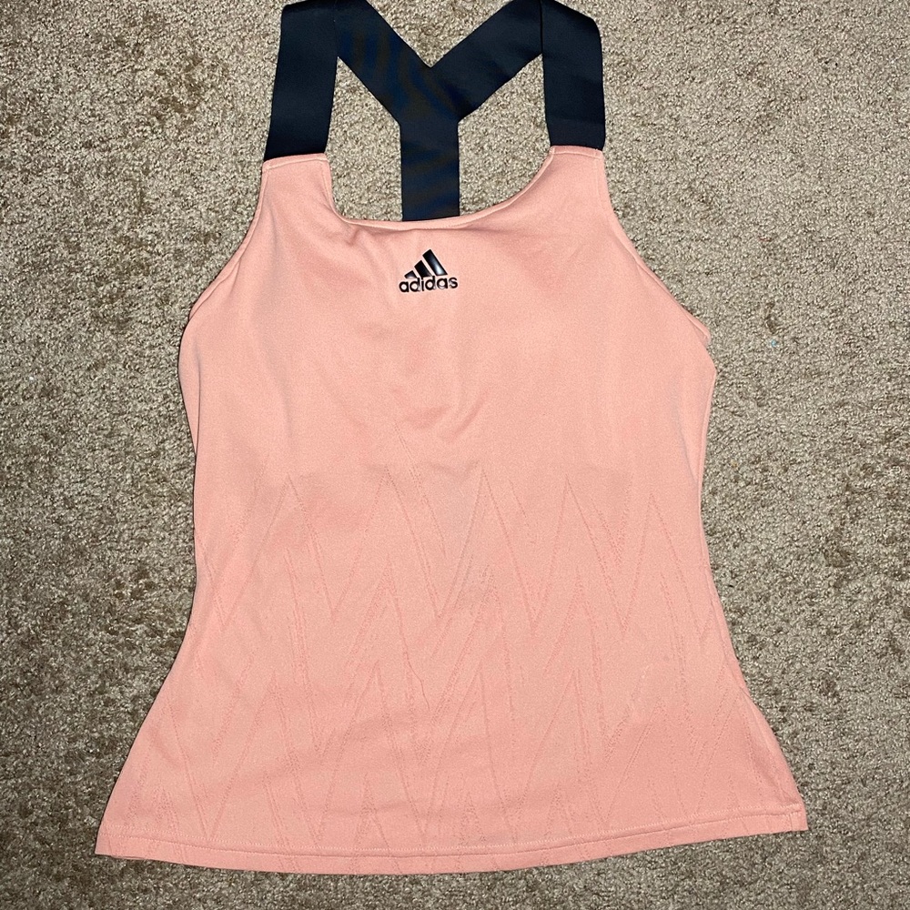 Adidas Pink PrimeBlue Tank Top